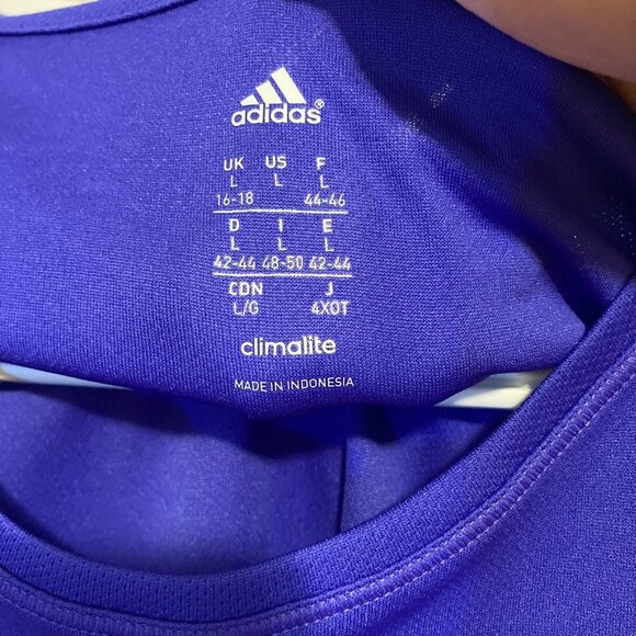 #35Adidas Running Shirt, Size Large - Picture 4 of 6